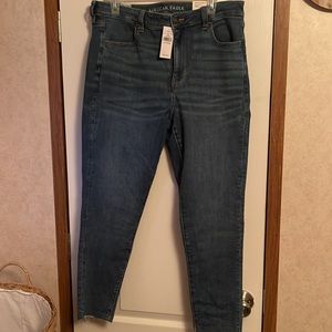 NWT American eagle jegging crop hi rise next level stretch